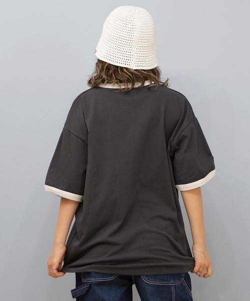 ムラサキスポーツ（ムラサキスポーツ）の「BEVERY HILLS P.C/ビバリーヒルズポロクラブ ﾑﾈﾜﾝﾎﾟｲﾝﾄｼｼｭｳTｼｬﾂ Tシャツ 5222-8753（Tシャツ/カットソー・レディース・ブラック系その他/ホワイト系その他2/ブラック系その他2/ホワイト系その他・M）」の16枚目の写真