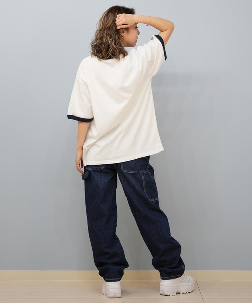 ムラサキスポーツ（ムラサキスポーツ）の「BEVERY HILLS P.C/ビバリーヒルズポロクラブ ﾑﾈﾜﾝﾎﾟｲﾝﾄｼｼｭｳTｼｬﾂ Tシャツ 5222-8753（Tシャツ/カットソー・レディース・ブラック系その他/ホワイト系その他2/ブラック系その他2/ホワイト系その他・M）」の12枚目の写真