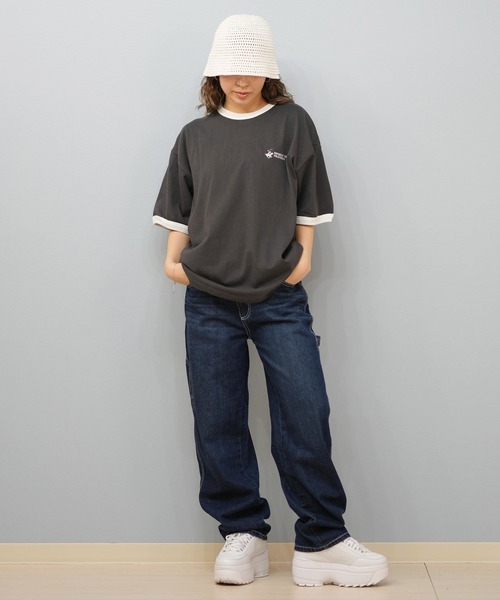 ムラサキスポーツ（ムラサキスポーツ）の「BEVERY HILLS P.C/ビバリーヒルズポロクラブ ﾑﾈﾜﾝﾎﾟｲﾝﾄｼｼｭｳTｼｬﾂ Tシャツ 5222-8753（Tシャツ/カットソー・レディース・ブラック系その他/ホワイト系その他2/ブラック系その他2/ホワイト系その他・M）」の17枚目の写真