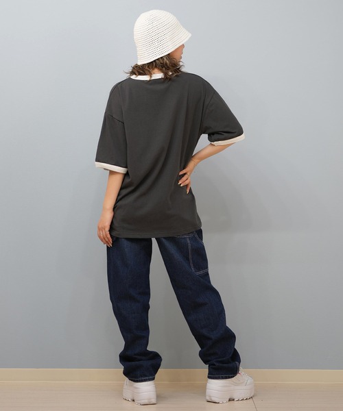 ムラサキスポーツ（ムラサキスポーツ）の「BEVERY HILLS P.C/ビバリーヒルズポロクラブ ﾑﾈﾜﾝﾎﾟｲﾝﾄｼｼｭｳTｼｬﾂ Tシャツ 5222-8753（Tシャツ/カットソー・レディース・ブラック系その他/ホワイト系その他2/ブラック系その他2/ホワイト系その他・M）」の19枚目の写真