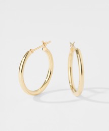 Jewel closet by L&Co.（ジュエルクローゼットバイエルアンドコー）の「K10 フープ ピアス 2.0ｘ20（ピアス（両耳用）・メンズ）」