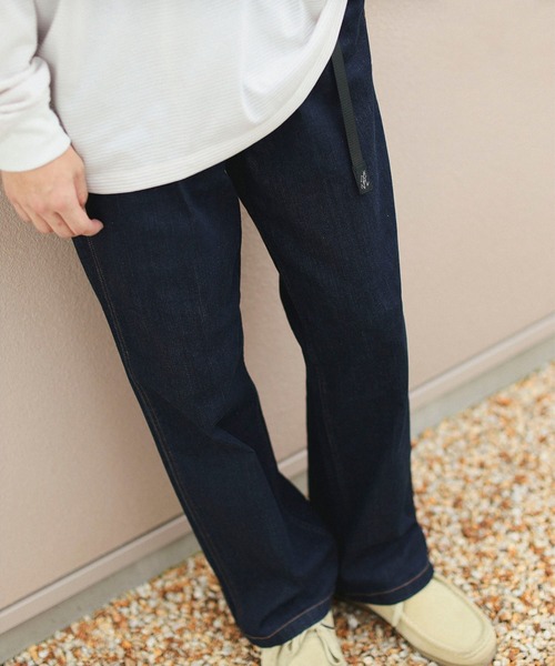 Gramicci（グラミチ）の「【別注】Gramicci / ルーズ テーパード ストレッチ デニム パンツ 25SS（デニムパンツ・メンズ・ブルー系その他3/ネイビー・S/XL/L/M）」の7枚目の写真
