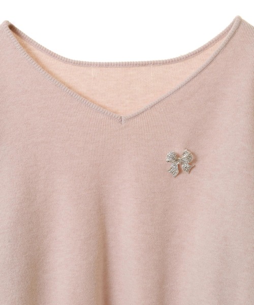 ブローチ付きニットセットアップ（ワンピース）｜31 Sons de mode（トランテアン ソン ドゥ モード） pattayablatt.com