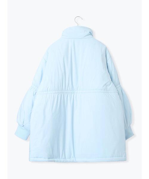 ehka sopo（エヘカソポ）の「中綿スキージャケット（ノーカラージャケット・レディース・サックスブルー/ピンク/キナリ・F）」の9枚目の写真