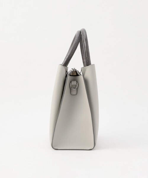 MONO　COMME CA（モノコムサ）の「型押しハンドルバッグ（ハンドバッグ・レディース・ダークグレー/ブラック/グレー・FREE）」の17枚目の写真