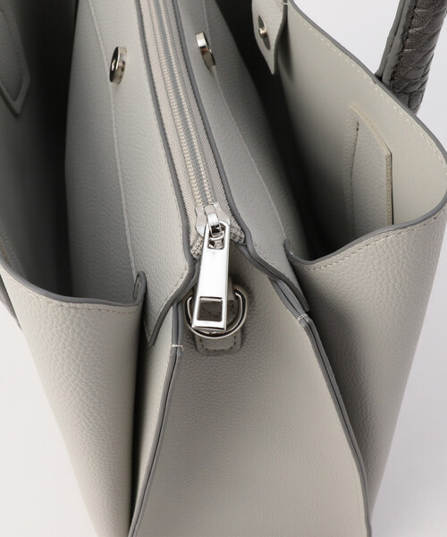 MONO　COMME CA（モノコムサ）の「型押しハンドルバッグ（ハンドバッグ・レディース・ダークグレー/ブラック/グレー・FREE）」の21枚目の写真