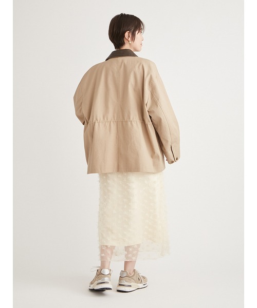 emmi(エミ)の「フラワーチュールキャミワンピース(ワンピース・レディース・ブラック/アイボリー/ミント・0/1)」の14枚目の写真