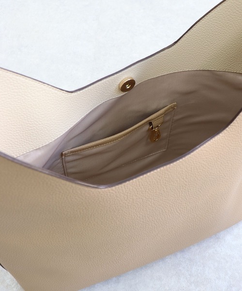 MIAN （ミアン）の「ワンショルダーバッグ（ショルダーバッグ・レディース・アイボリー/ブラック/モカ・FREE）」の11枚目の写真