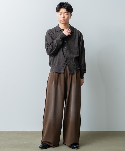 定番のお歳暮＆冬ギフト Two tuck breach sweatpants / 2タックブリーチスウェットパンツ パンツ