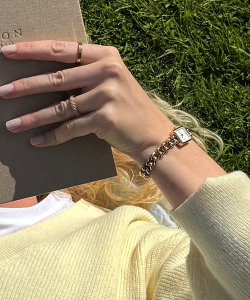 Daniel Wellington(ダニエルウェリントン)の「Jolie Chain 15.4x18.2MM ローズゴール/ゴールド/シルバー(アナログ腕時計・レディース・シルバー/イエローゴールド/ピンクゴールド・ONE SIZE)」の7枚目の写真