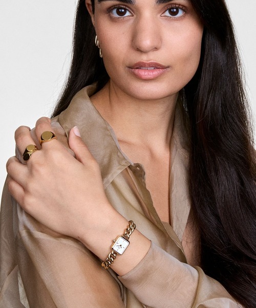 Daniel Wellington(ダニエルウェリントン)の「Jolie Chain 15.4x18.2MM ローズゴール/ゴールド/シルバー(アナログ腕時計・レディース・シルバー/イエローゴールド/ピンクゴールド・ONE SIZE)」の11枚目の写真