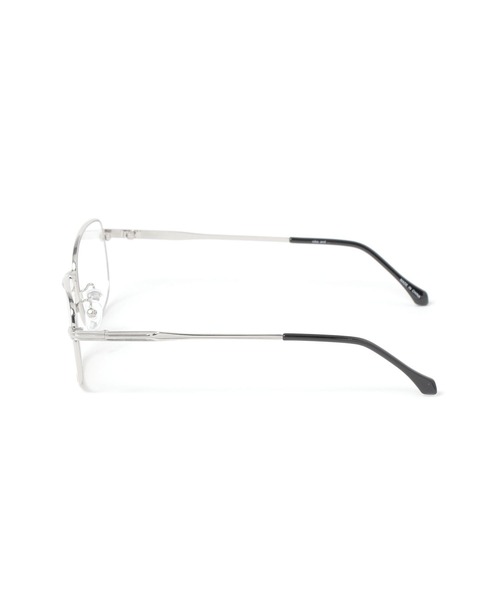 niko and...（ニコアンド）の「オリジナルメタルスクエア伊達メガネ＆サングラス（メガネ・レディース・スモーク/グレー・FREE）」の3枚目の写真