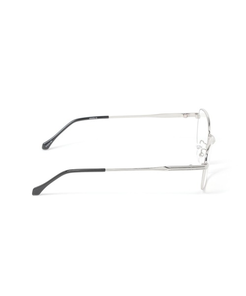 niko and...（ニコアンド）の「オリジナルメタルスクエア伊達メガネ＆サングラス（メガネ・レディース・スモーク/グレー・FREE）」の4枚目の写真