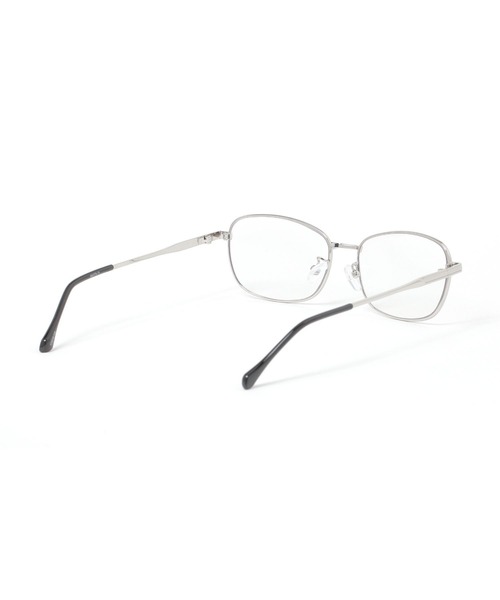 niko and...（ニコアンド）の「オリジナルメタルスクエア伊達メガネ＆サングラス（メガネ・レディース・スモーク/グレー・FREE）」の5枚目の写真