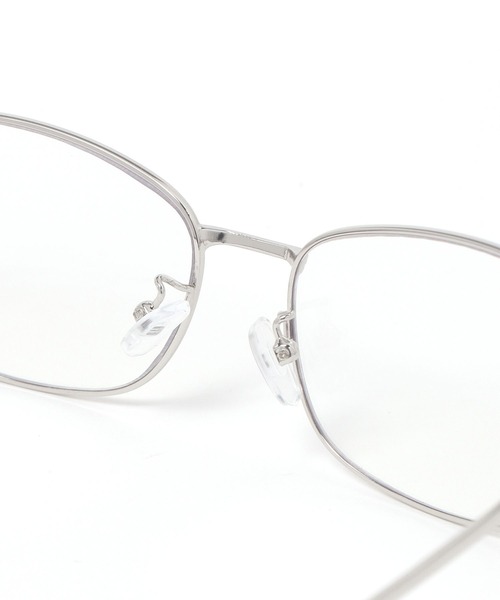 niko and...（ニコアンド）の「オリジナルメタルスクエア伊達メガネ＆サングラス（メガネ・レディース・スモーク/グレー・FREE）」の8枚目の写真