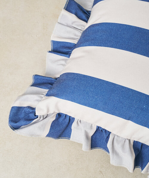 BIRTHDAY BAR（バースデイバー）の「【SAHIR サヒール】Cushioncover flowy（クッション/クッションカバー・レディース・ネイビー/イエロー・0）」の12枚目の写真