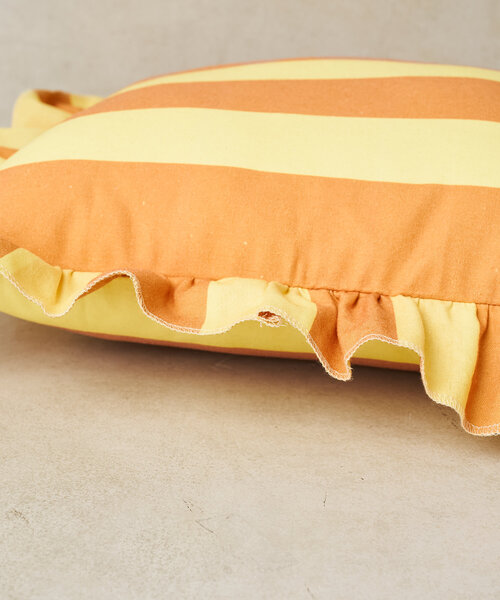 BIRTHDAY BAR（バースデイバー）の「【SAHIR サヒール】Cushioncover flowy（クッション/クッションカバー・レディース・ネイビー/イエロー・0）」の5枚目の写真