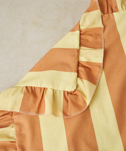 BIRTHDAY BAR（バースデイバー）の「【SAHIR サヒール】Cushioncover flowy（クッション/クッションカバー・レディース・ネイビー/イエロー・0）」の4枚目の写真