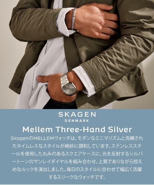 SKAGEN（スカーゲン）の「スカーゲン 腕時計 メンズ アナログ ステンレス SKW6934（アナログ腕時計・メンズ・シルバー・FREE）」の7枚目の写真