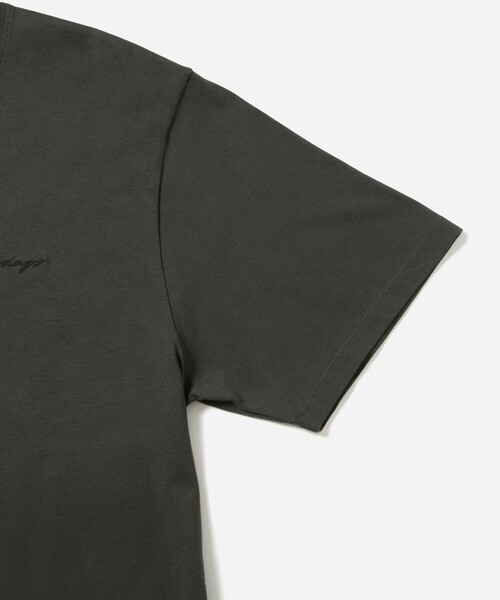 Saturdays NYC(サタデーズ ニューヨークシティ )の「Script Emb SS Tee(Tシャツ/カットソー・メンズ・ホワイト/ピンク/ブラック系その他・L/M/S/XL/X-SMALL)」の6枚目の写真