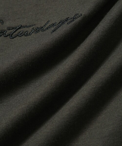 Saturdays NYC(サタデーズ ニューヨークシティ )の「Script Emb SS Tee(Tシャツ/カットソー・メンズ・ホワイト/ピンク/ブラック系その他・L/M/S/XL/X-SMALL)」の8枚目の写真