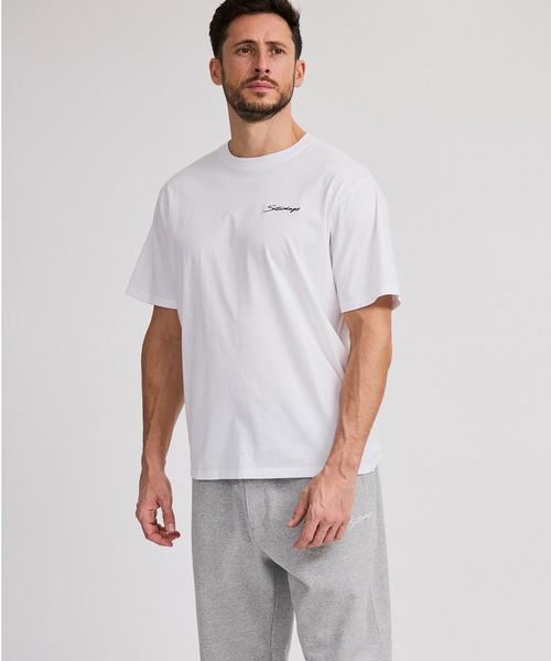 Saturdays NYC(サタデーズ ニューヨークシティ )の「Script Emb SS Tee(Tシャツ/カットソー・メンズ・ホワイト/ピンク/ブラック系その他・L/M/S/XL/X-SMALL)」の16枚目の写真