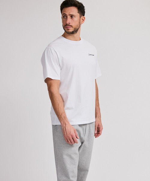 Saturdays NYC(サタデーズ ニューヨークシティ )の「Script Emb SS Tee(Tシャツ/カットソー・メンズ・ホワイト/ピンク/ブラック系その他・L/M/S/XL/X-SMALL)」の17枚目の写真