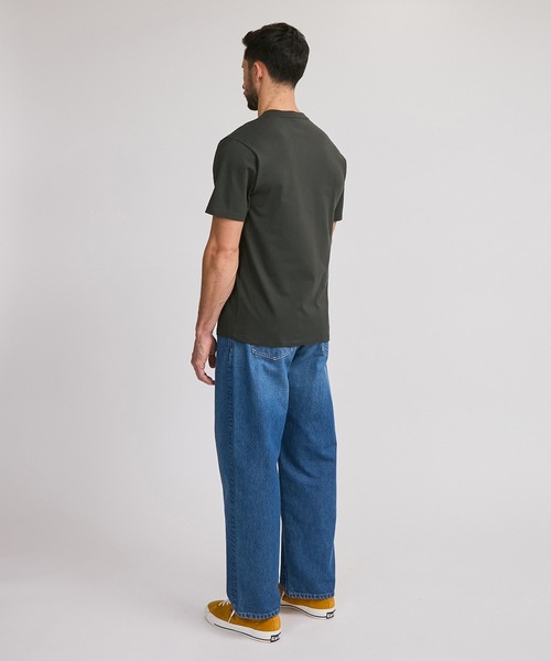 Saturdays NYC(サタデーズ ニューヨークシティ )の「Script Emb SS Tee(Tシャツ/カットソー・メンズ・ホワイト/ピンク/ブラック系その他・L/M/S/XL/X-SMALL)」の19枚目の写真