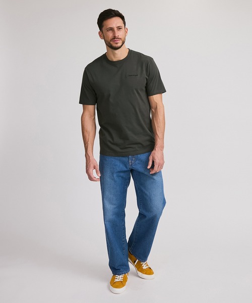 Saturdays NYC(サタデーズ ニューヨークシティ )の「Script Emb SS Tee(Tシャツ/カットソー・メンズ・ホワイト/ピンク/ブラック系その他・L/M/S/XL/X-SMALL)」の21枚目の写真