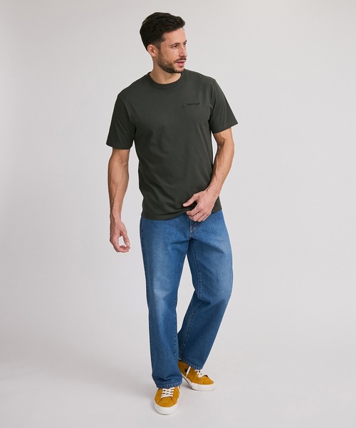 Saturdays NYC(サタデーズ ニューヨークシティ )の「Script Emb SS Tee(Tシャツ/カットソー・メンズ・ホワイト/ピンク/ブラック系その他・L/M/S/XL/X-SMALL)」の22枚目の写真