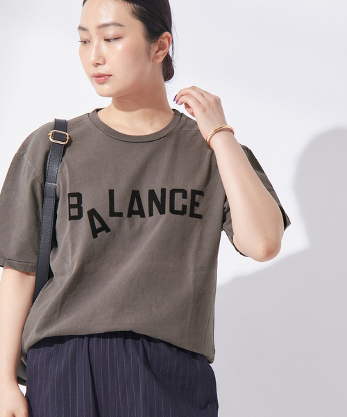 MIXTA(ミクスタ)の「《追加》《別注》【MIXTA/ミクスタ】BALANCE CREW T-SHIRTS:Tシャツ(Tシャツ/カットソー・レディース・アイボリー/ブラック・MEDIUM)」の15枚目の写真