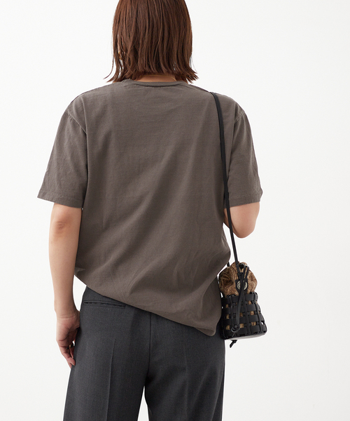 MIXTA(ミクスタ)の「《追加》《別注》【MIXTA/ミクスタ】BALANCE CREW T-SHIRTS:Tシャツ(Tシャツ/カットソー・レディース・アイボリー/ブラック・MEDIUM)」の22枚目の写真