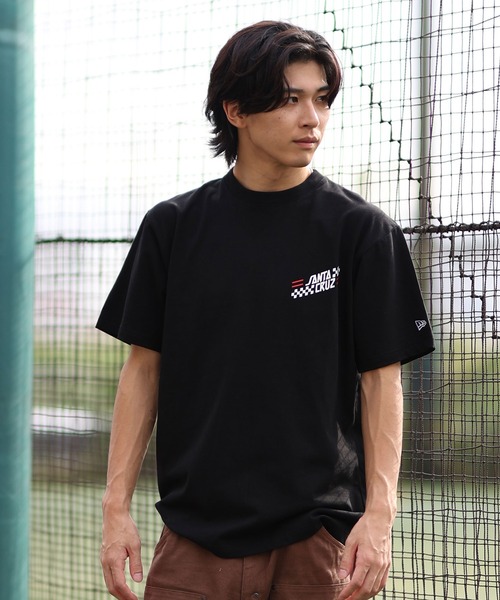 NEW ERA(ニューエラ)の「NEW ERA/ニューエラ 半袖Tシャツ SANTA CRUZコラボ バックプリント 14384107/1438410(Tシャツ/カットソー・メンズ・ホワイト/ブラック・M/XL/L)」の10枚目の写真