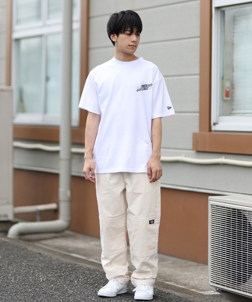 NEW ERA(ニューエラ)の「NEW ERA/ニューエラ 半袖Tシャツ SANTA CRUZコラボ バックプリント 14384107/1438410(Tシャツ/カットソー・メンズ・ホワイト/ブラック・M/XL/L)」の7枚目の写真