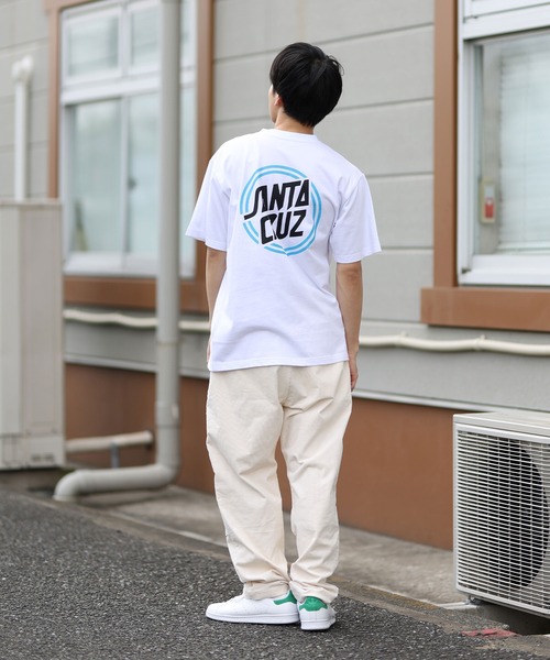NEW ERA(ニューエラ)の「NEW ERA/ニューエラ 半袖Tシャツ SANTA CRUZコラボ バックプリント 14384107/1438410(Tシャツ/カットソー・メンズ・ホワイト/ブラック・M/XL/L)」の8枚目の写真