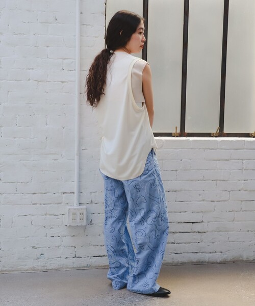 タンクトップ ノースリーブ ambiance / 2way Sleeveless Tops レディース セール】ambiance / 2way Sleeveless Tops（タンクトップ）｜B