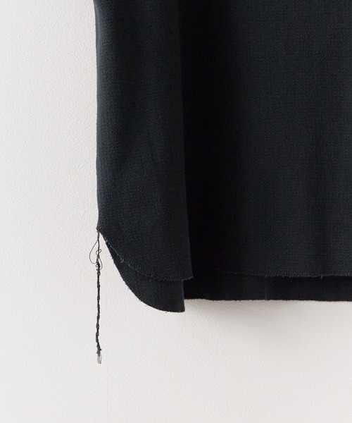 REMI RELIEF（レミレリーフ）の「REMI RELIEF/レミレリーフ WタックラグランT（Tシャツ/カットソー・メンズ・ヘザーグレー/ブラック/オートミール・M/L/XL）」の5枚目の写真