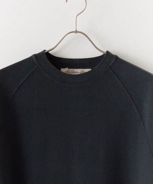 REMI RELIEF（レミレリーフ）の「REMI RELIEF/レミレリーフ WタックラグランT（Tシャツ/カットソー・メンズ・ヘザーグレー/ブラック/オートミール・M/L/XL）」の9枚目の写真