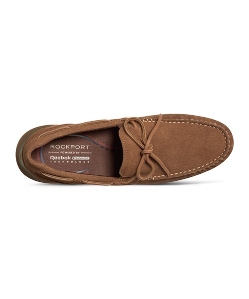 ROCKPORT（ロックポート）の「【MEN】DMX DUNPHY／DMX ダンフィー ボート シュー（スリッポン・メンズ・ブラウン・28.0cm/27.5cm/27.0cm/26.5cm/26.0cm/25.5cm/25.0cm/24.5cm）」の3枚目の写真