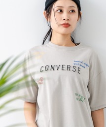 【CONVERSE/コンバース】エンボスプリントTシャツ