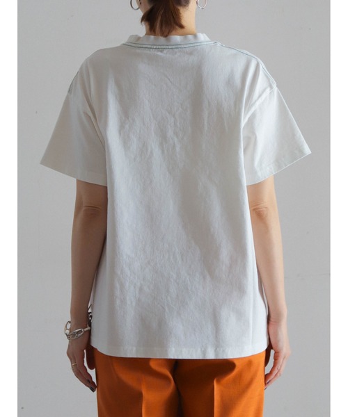 セール】ウズマキギャザー 半袖TEE（Tシャツ/カットソー）｜FIL