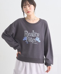 earth music&ecology（アースミュージックアンドエコロジー）の「ローズ×ロゴグラフィックスウェット（スウェット・レディース）」