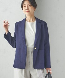 SHIPS | 〈手洗い可能〉ストレッチ混 シングル 1ボタン テーラード ジャケット(テーラードジャケット)