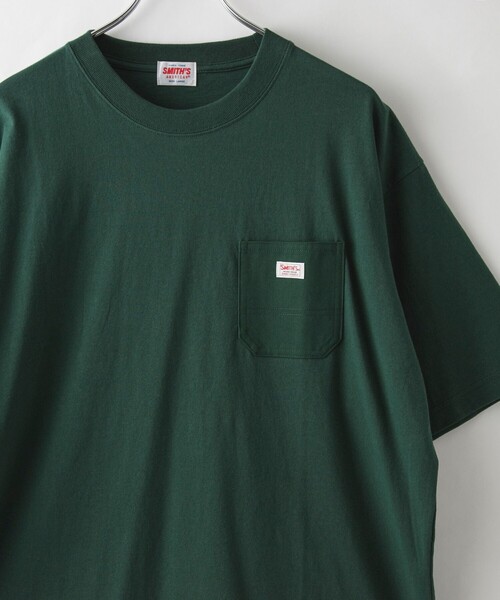 ソリッドポケットTシャツ グリーン 38サイズ ソリッド アスリートTシャツ / TS AC SOLID ATHLETE TEE