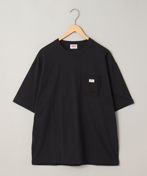 SMITH'S（スミス）の「SMITH’S（スミス）別注ポケットTシャツ（Tシャツ/カットソー・メンズ・ベージュ/マスタード/ダークグリーン/ブラック/コバルトブルー/ホワイト・M/S/XL/L）」の22枚目の写真