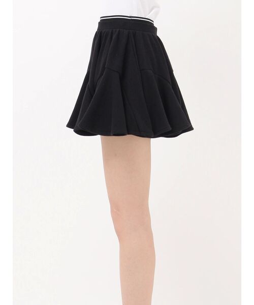 GYDA(ジェイダ)の「ウエストラインバンテージスウェットスカートライクショートパンツ(スカート・レディース・グレー/ブラック・FREE)」の20枚目の写真