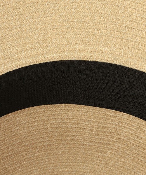 ROPE' PICNIC(ロペピクニック)の「【UVカット・ウォッシャブル】折り畳みリボンハット(ハット・レディース・ベージュ系その他/ベージュ/ブラック・FREE)」の18枚目の写真