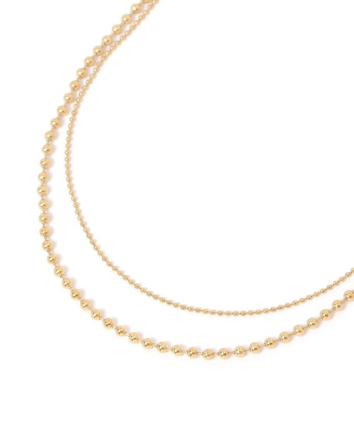 GLOBAL WORK(グローバルワーク)の「ステンレス二連ロングネックレス/321096(ネックレス・レディース・シルバー/ゴールド系その他2/シルバー系その他2/ゴールド系その他3/ゴールド系その他/シルバー系その他・FREE)」の4枚目の写真