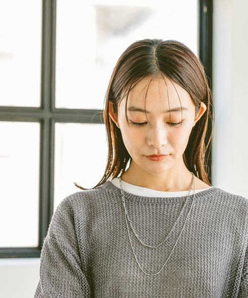 GLOBAL WORK(グローバルワーク)の「ステンレス二連ロングネックレス/321096(ネックレス・レディース・シルバー/ゴールド系その他2/シルバー系その他2/ゴールド系その他3/ゴールド系その他/シルバー系その他・FREE)」の7枚目の写真