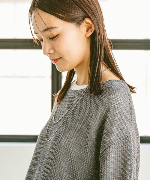 GLOBAL WORK(グローバルワーク)の「ステンレス二連ロングネックレス/321096(ネックレス・レディース・シルバー/ゴールド系その他2/シルバー系その他2/ゴールド系その他3/ゴールド系その他/シルバー系その他・FREE)」の8枚目の写真